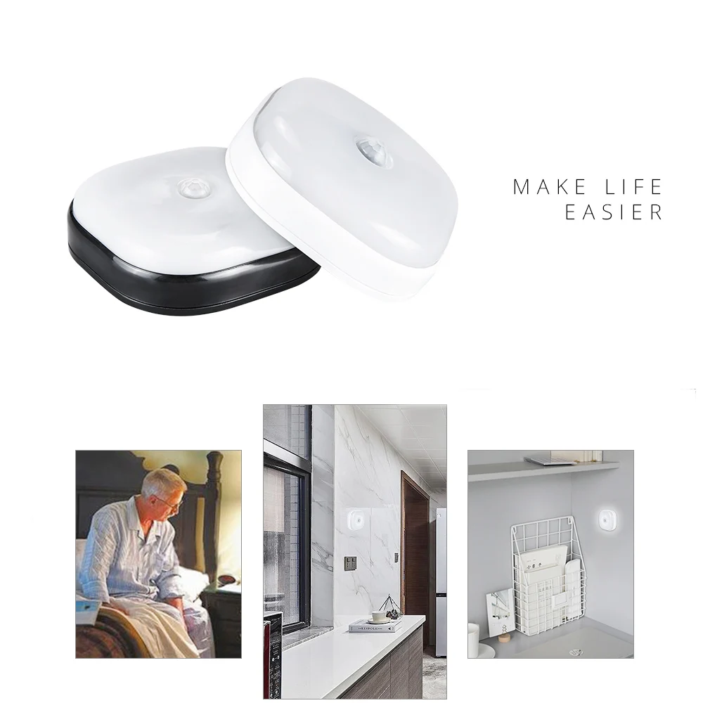  10LEDs Night Light Infrared PIR Motion Sensor Wireless Light for bedroom Wall Lamp Auto On/Off LED  - 32994813286
