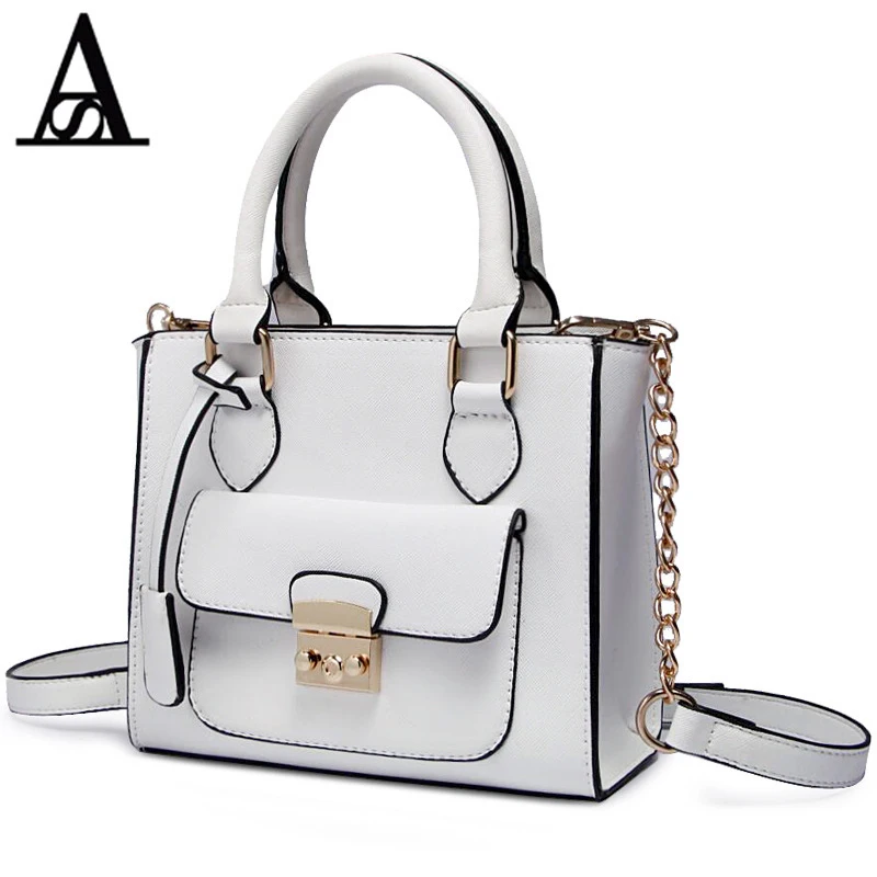 

Aitesen 2017 Fashion PU Leather Chains Flap Bags Luxury Women Shoulder Bag Michael Handbag Louis Bags Sac A Main Femme De Marque