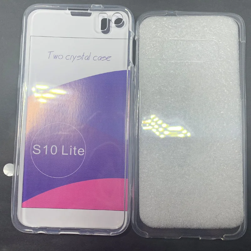 360 Degree Full Body Case For Samsung S10 Lite S10 Plus Front&Back Protection TPU Soft Silicone Phone Cover For Samsung Note 8 9 (4)