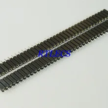 1 шт. 1X40 pin Однорядный Круглый Женский штыревой разъем 2,54 мм Шаг изолятор 7,0 мм полоса разъем 40 p 40PIN 40 контактный разъем