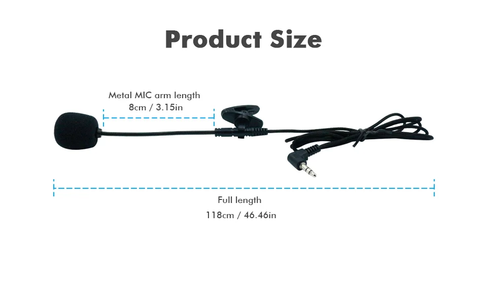 Mini Microphones Lapel Lavalier Microphone Handheld 3.5mm MIC For Computer Lavalier Microphone Clip FM wireless for choose (3)