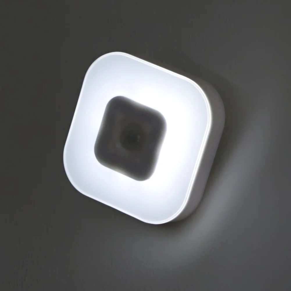 Светодиодный Ночной светильник PIR датчик движения светодиодная подсветка под шкаф энергосберегающая настенная лампа AAA батарея питание лампа для шкафа спальни