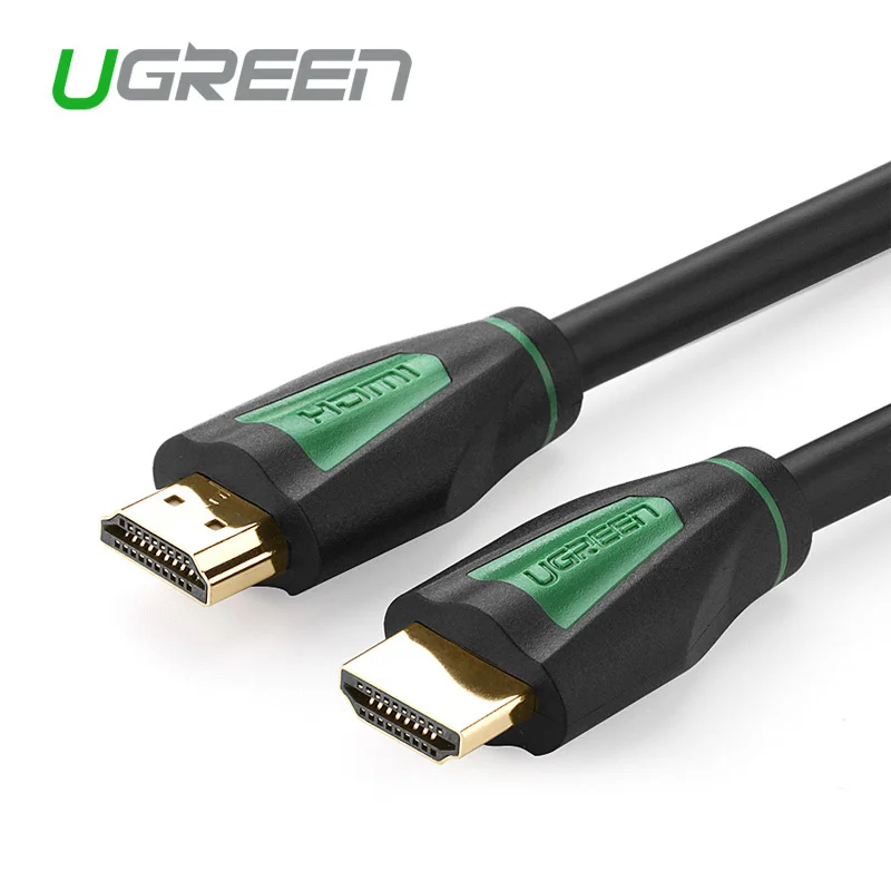 HDMI кабель Ugreen 1 м 2 3 5 15 4 к 1080P 3D для проектора PS3 HD жк Apple TV компьютерный кабель|hdmi cable