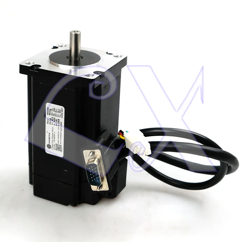 

Original Leadshine CS-M22331-L Nema24 2 Phase Stepper Motor 3.1Nm 439Oz-In 5A Phase Current with 1000 Line Encoder