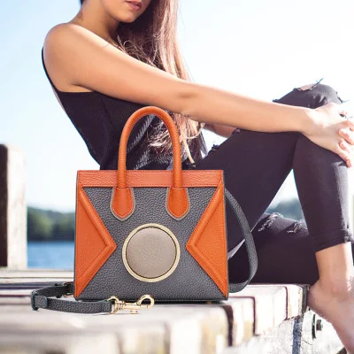 

PASTE Female First layer cowhid Totes Women Shoulder bag Leather Messenger Bags fashion Satchel bag Handbags Crossbody bags