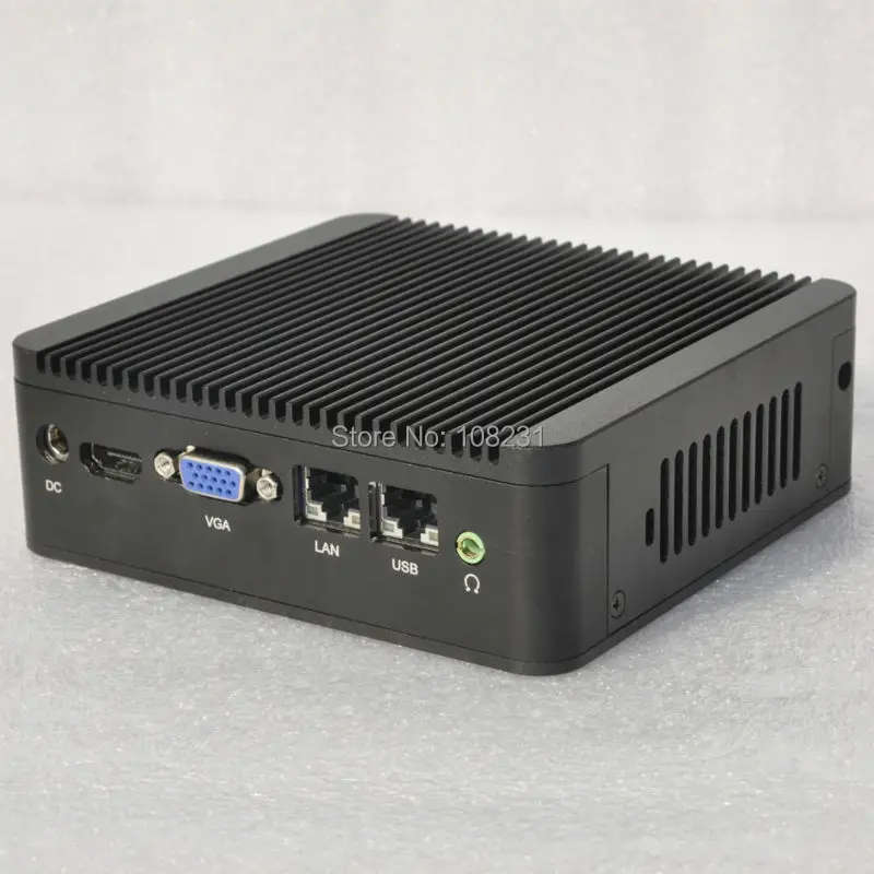 Different types of mini computer with core i3 3217u processor HD Graphics 4000, 4GB RAM 64GB SSD/128G SSD, 2 Ethernet mini pc
