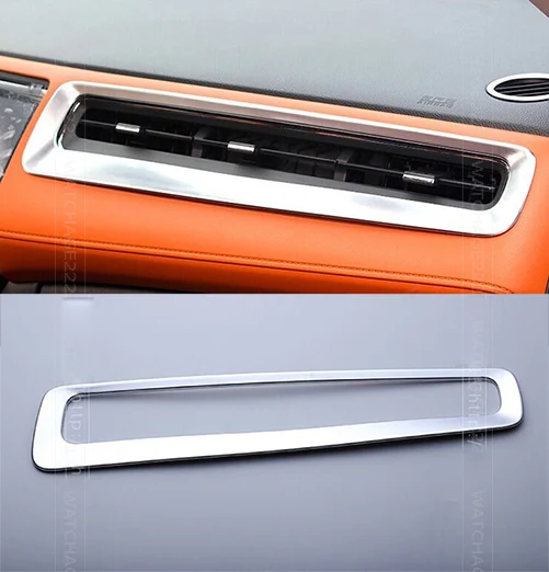 

ABS CHROME INTERIOR DASH BOARD SIDE AIR VENT COVER TRIM BEZEL STYLING GARNISH MOLDING FOR HONDA HRV HR-V VEZEL2014 2015 2016