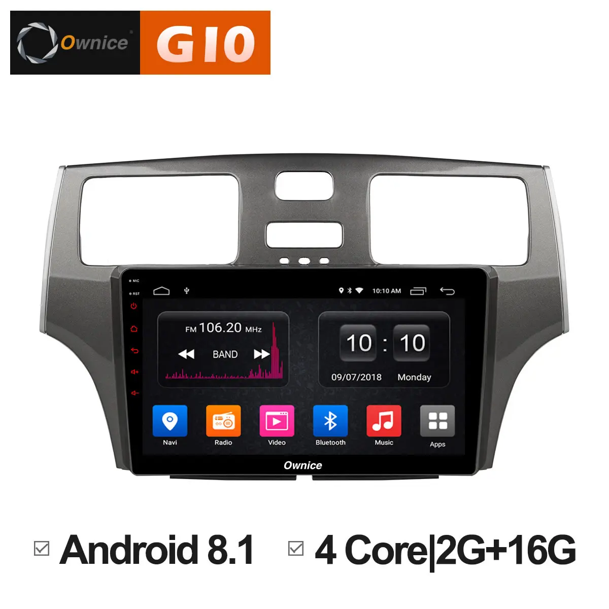 Ownice C500 + G10 Octa Core 2 Din Android 8 1 автомобиля gps навигации стерео проигрыватель для Lexus ES 330