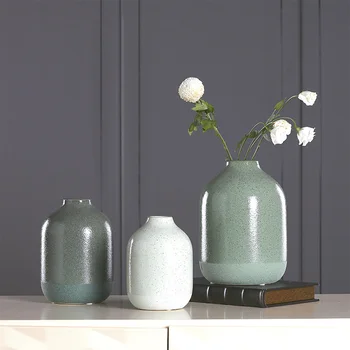 

Nordic Creative colored painted Ceramic Vases soft fitting accessories color Tabletop vases ceramic crafts