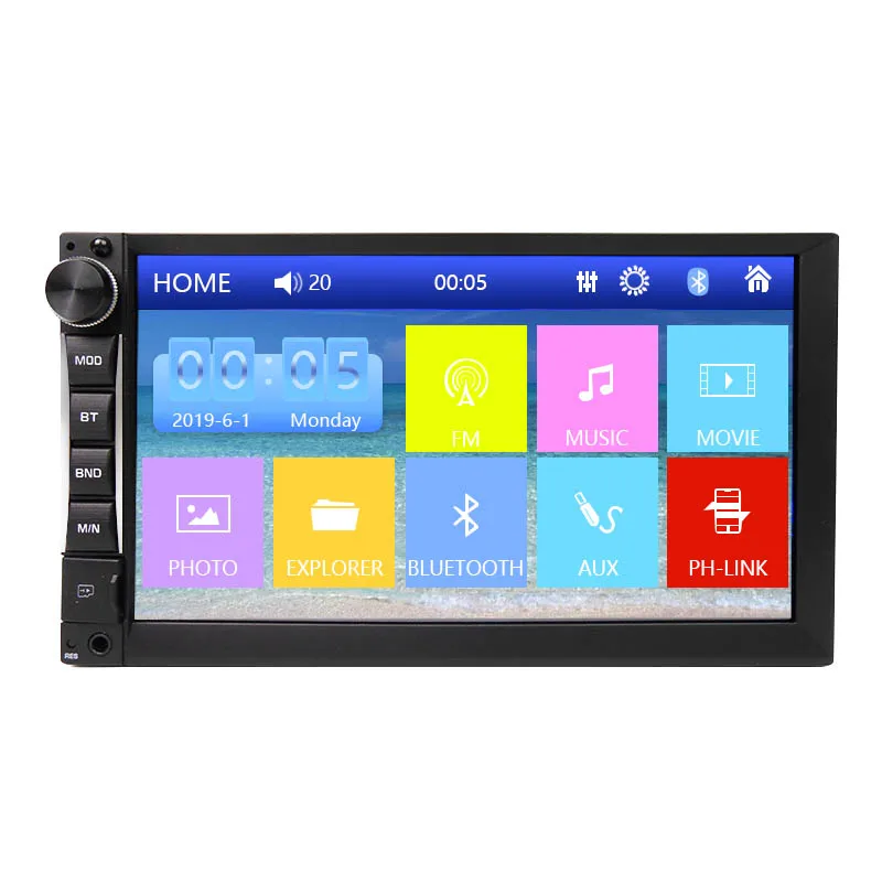 

hot 7inch univer car mp5 player FM car Stereo Multimedia MP5 Player Sopport Android Mirror Link with Bluetooth/FM/USB/SD