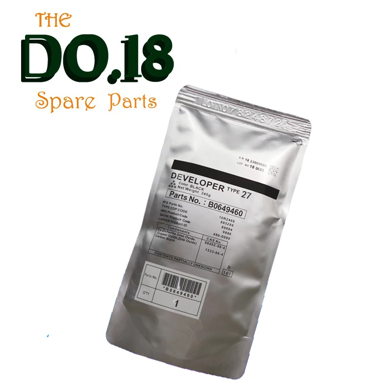

High quality 1250G type 27 Developer Powder For Ricoh MP9000 MP1100 MP1350 Developer Photocopy machine B2349640