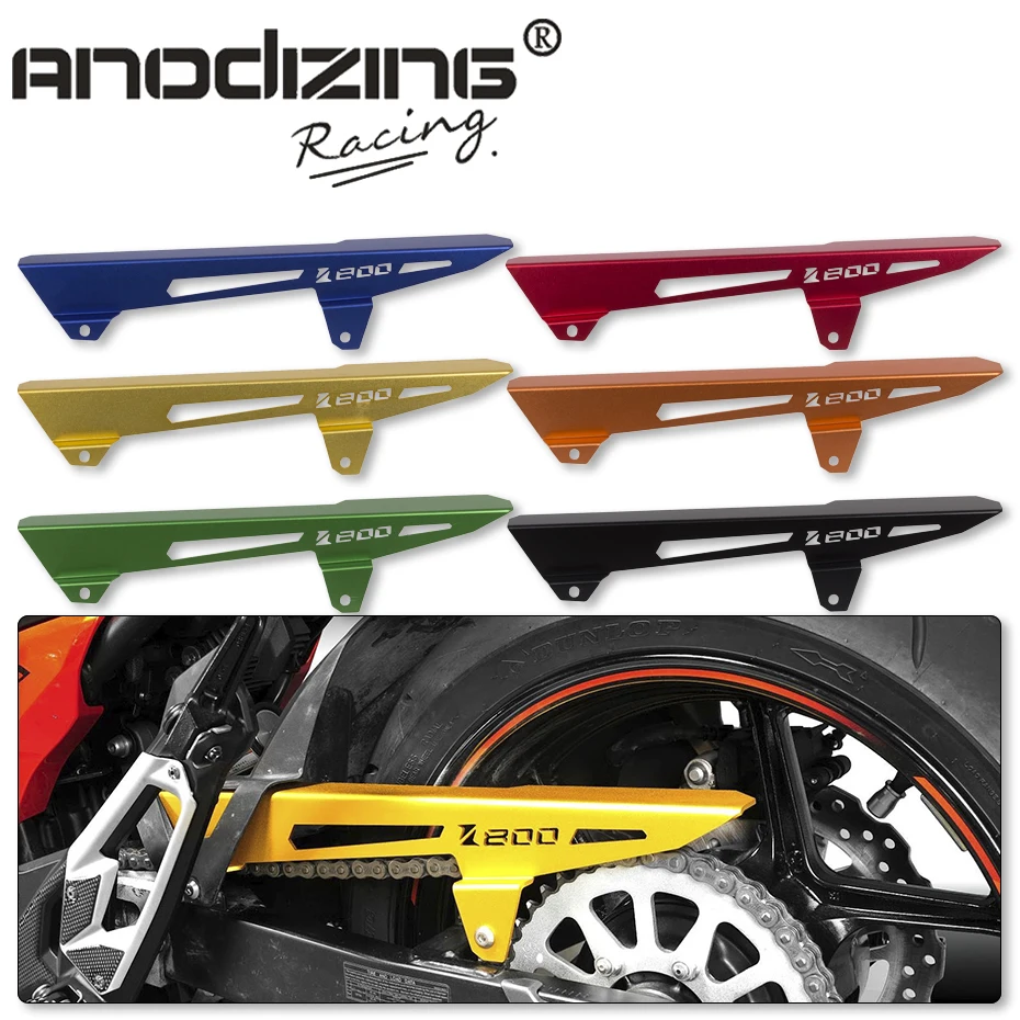 Мотоцикл CNC алюминиевый протектор цепи защитная крышка украшения для Kawasaki Z800 2013