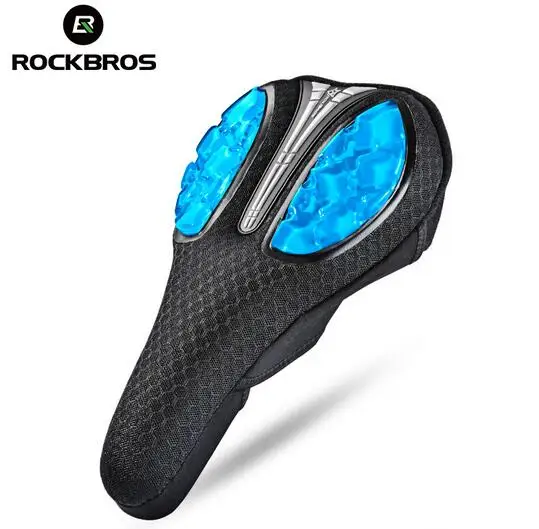 

ROCKBROS Bicycle GEL Comfortable Soft Breathable MTB Cycling Seat Mat Comfortable Cushion Soft Seat Cover For Bike Part