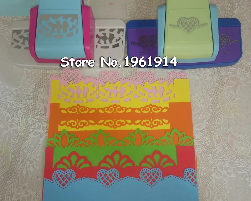 

New Fancy Border Punch Edge Flower Design Embossing Punch Scrapbooking Manual Edge Cutting DIY Paper Cutter Handmade Craft Gift