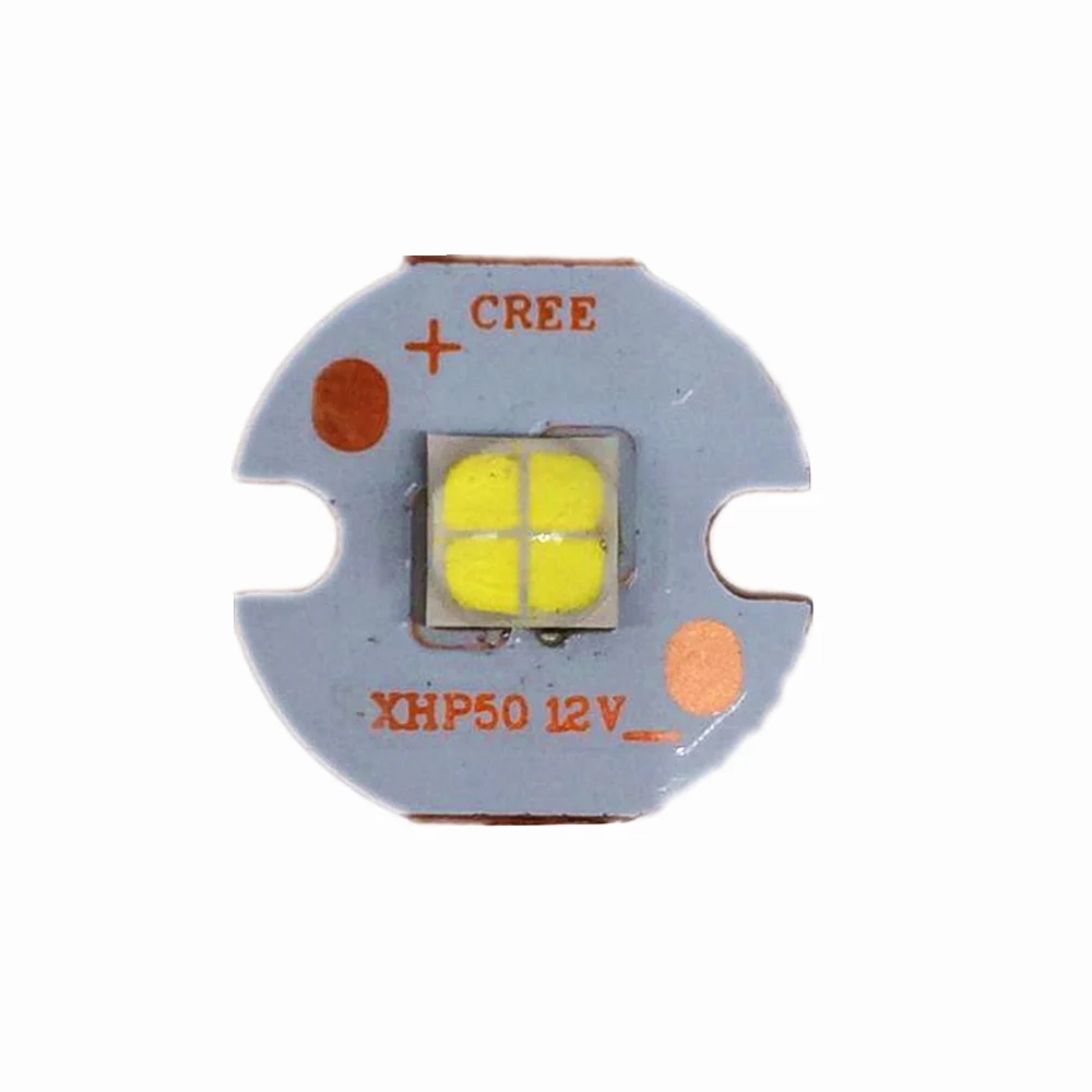 Cree XLamp XHP50 18 Вт 6 В/12 В LED лампа излучателя 2546lm 18 Вт холодный белый Светодиодный J2 1A чип свет with16MM 20 мм Cooper pcb