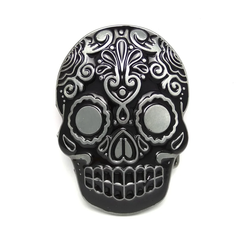 5 pcs wholesale Mexico skull belt buckle custom metal buckle for belt