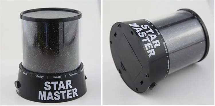 Светодиодный Star Master ночной Светильник отличный подарок Звезда Мастер Проект Светодиодный светильник 3V 3xAA Батарея для прожектора