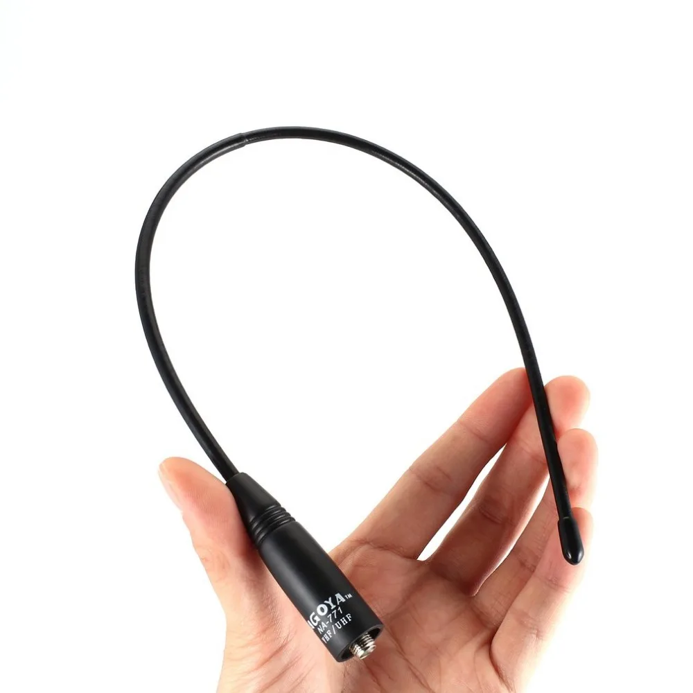 NA-771 NA771 SMA-F SMA Female Dual Band Flexible Antenna VHF/UHF 144/430MHz Two Way Radio for Kenwood BAOFENG UV-5R BF-888S NA-771 NA771 SMA-F SMA Female Dual Band Flexible Antenna VHF/UHF 144/430MHz Two Way Radio for Kenwood BAOFENG UV-5R BF-888S