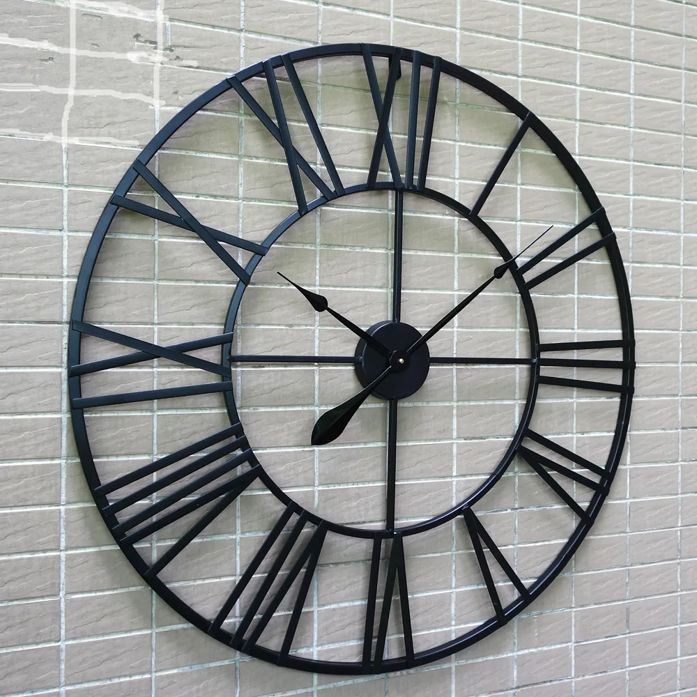 Большие настенные часы Duvar Saati цифровые 80 см украшение для гостиной|large wall clock|wall
