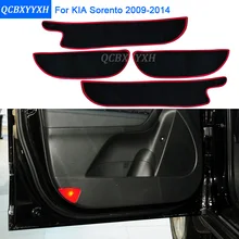 2 цвета, автомобильный Стайлинг, защита боковых краев, защитная накладка, защита от ударов, дверные коврики, покрытие для KIA Sorento 2009