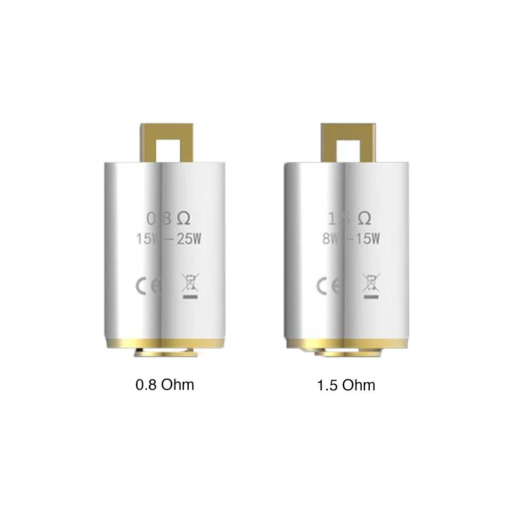 Оригинальный Набор сменных катушек Kangertech 5 шт. 0 8 Ом/1 Ом катушки электронной