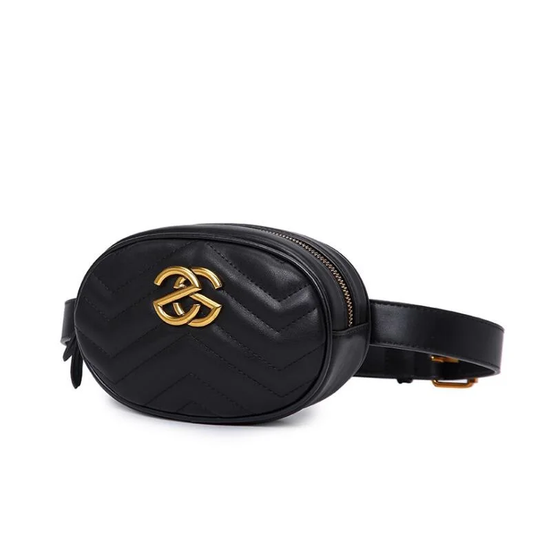 

Waist Bags For Women Fashion Brand Fanny Packs Belt Bag Luxury Designer Leather Chest Handbag 2018 Girl Travel Bag Hight Quality