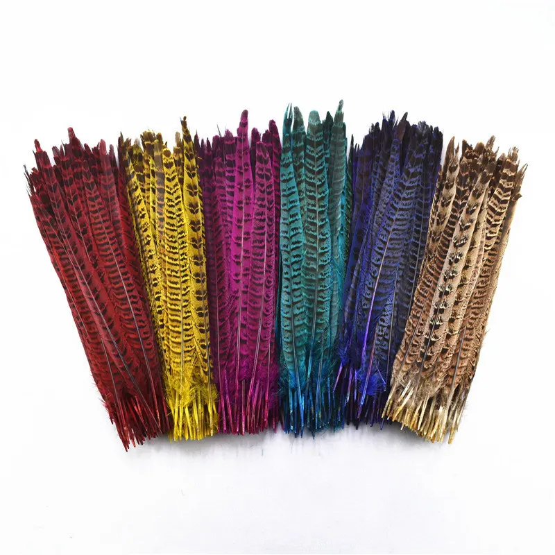 10Pcs/Lot Female Pheasant Tail Feathers 25 30CM/10 12" Natural Pheasant Feathers for Crafts Wedding Feathers Decoration Plumas|Feather| - AliExpress