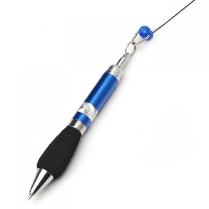3-в-1 Удобный раскладной держатель для бейджа ручка и ремешках брелок& Карабин-5 шт./компл.(синий+ красный+ фиолетовый+ зеленый+ черный