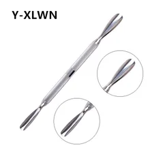 Y-XLWN инструменты для ногтей из нержавеющей стали, металлические, дерзкие, стальные, для маникюра, роговой, толчок для сухой кожи, набор инструментов для маникюра