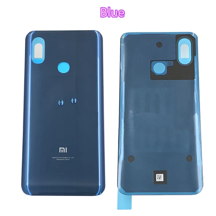 

Original New For Xiaomi Mi8 Mi 8 Spare Parts Battery Back Cover Door 3D Glass Phone housing case battery cover free shipping