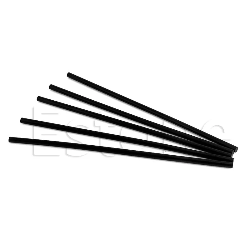 

5 Pcs 7/11mm Mini Glue Sticks For Hot Melt Gun General Purpose Black Adhesive