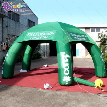 

Tents type 6X3M/ 20X10ft inflatable spider dome igloo tent with logo, magical fantasy tents for events show