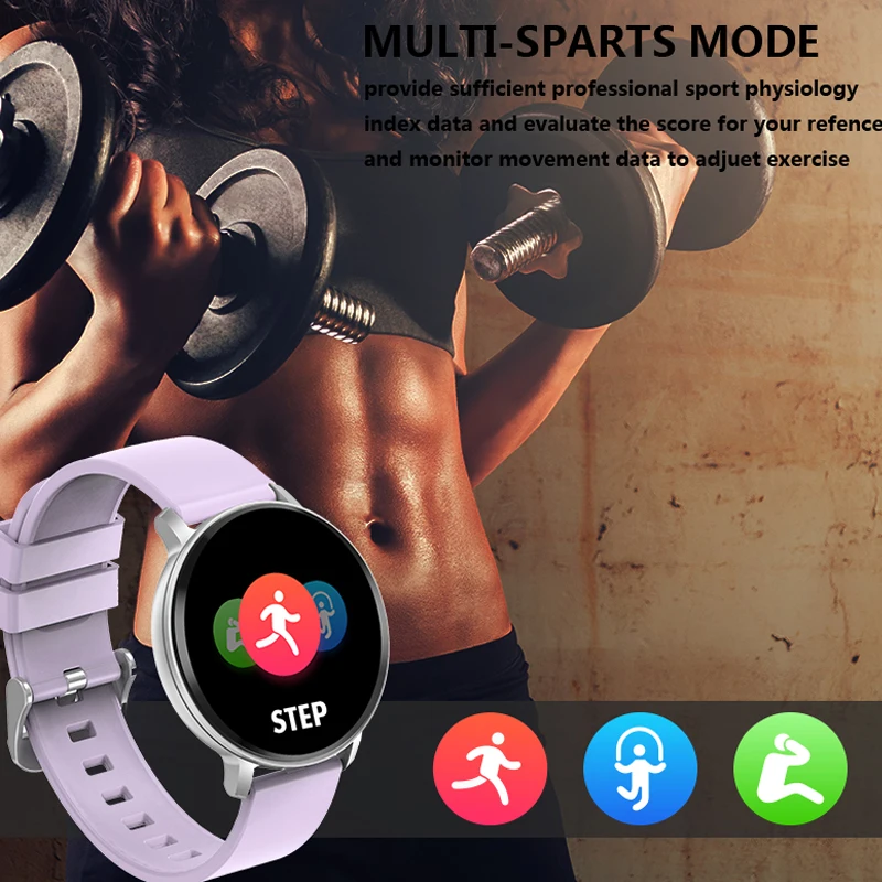 S8 Смарт-часы для женщин Android фитнес-трекер монитор сердечного ритма умные часы для мужчин кровяное давление кислородный фитнес-браслет