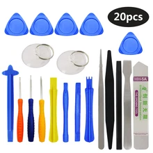 Набор инструментов для ремонта 20 в 1 Набор отверток для мобильного телефона Spudger инструмент для открытия для iPhone iPad samsung набор ручных инструментов для сотового телефона