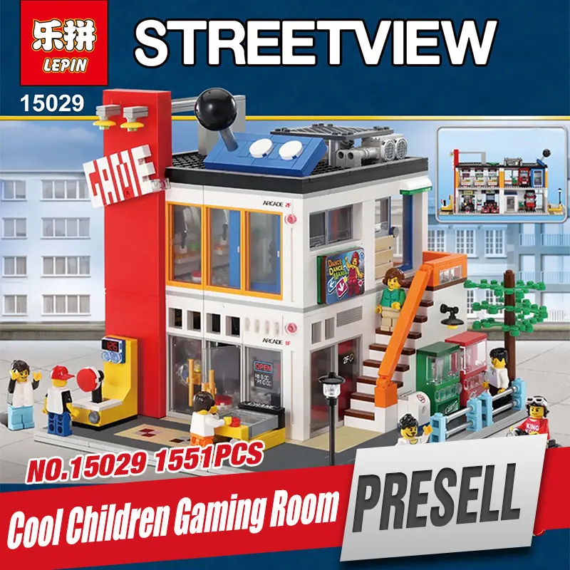 

Lepin 15029 New Series The Cool Children Gaming Room Korean R US Building Blocks Bricks Funny Toys Small Oxford BM35213