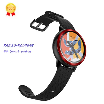 

1.39" AMOLED Screen Sport Watch 4G Smart Watch Android 7.1.1 GPS Smartwatch 2GB 16GB 580mah Battery Men Watch PK lem8 KW88 Z28