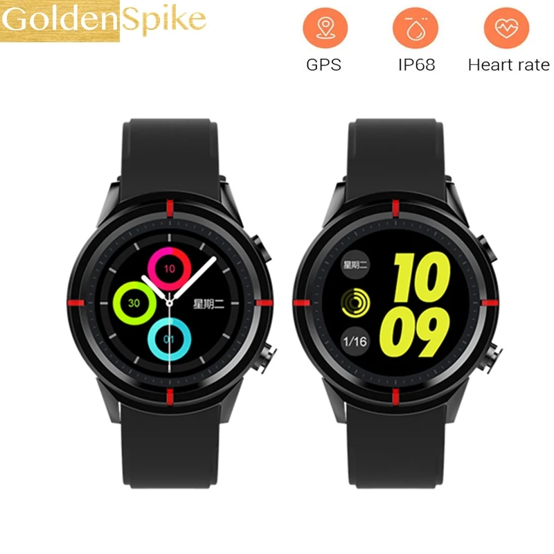

2018 HOT GoldenSpike GW12 Smart watch Men Women Heart Rate Monitor GPS SIM 2.0 Camera for Android IOS Phone