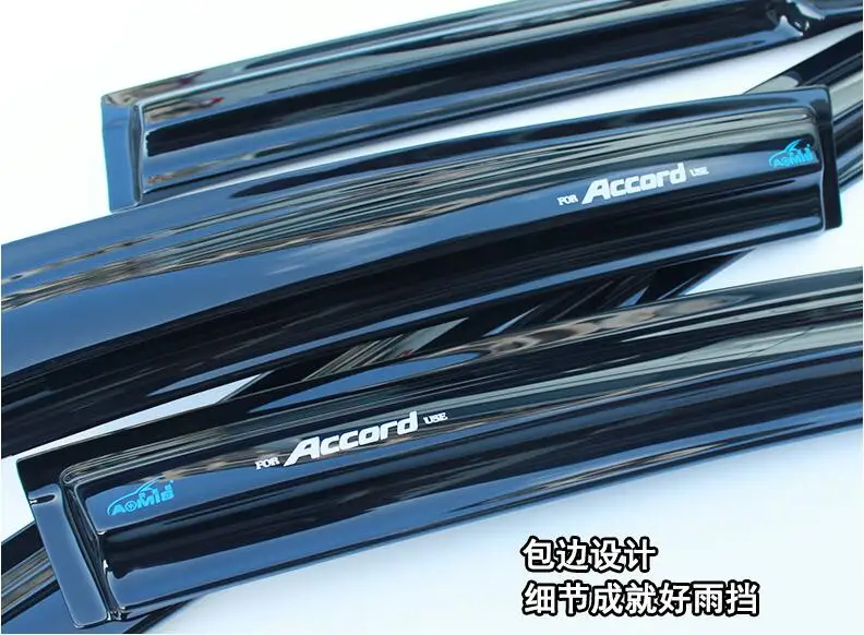 For Acura TSX Sedan 2008-2014 Window Visors Side Sun Rain Guard Vent Deflectors