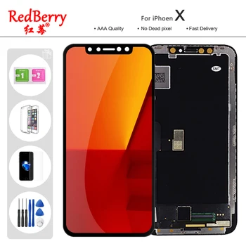 Original A++++ Top Quality For iPhone X LCD Display Replacement with Touch Digitizer Assembly Replace Screen For iphoneX lcd