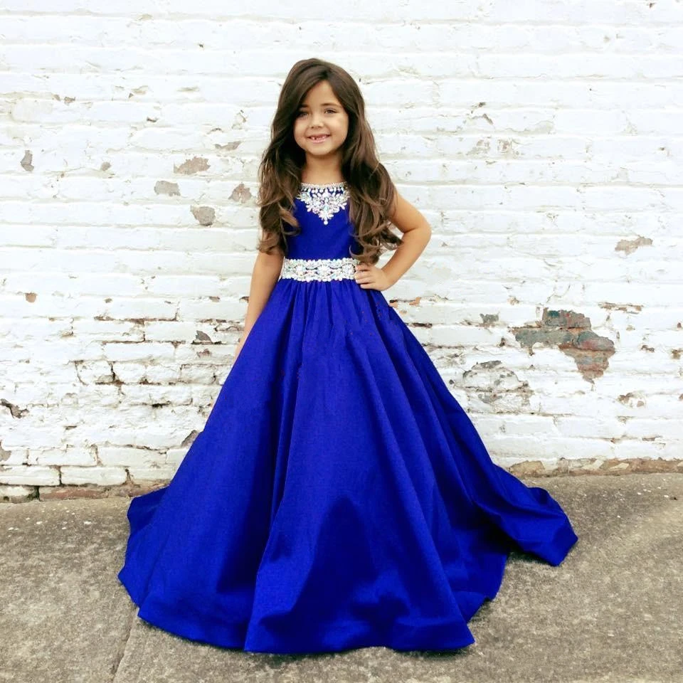 floor length pageant dresses
