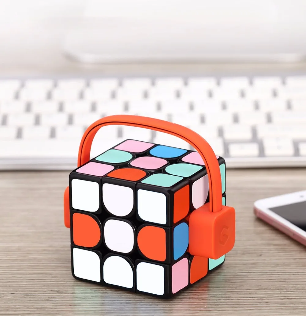 Xiaomi Giiker Super Smart Cube i3 Bluetooth подключение приложение синхронизация зондирования идентификация интеллектуальная игрушка