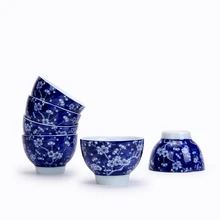 hot New Tea Cup Jingdezhen Shadow Celadon Ice Plum Handmade Chinese Kung Fu Mug