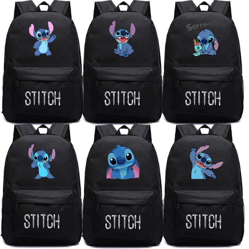 Kawaii Stitch рюкзак студентов обратно в школу подарок сумки красивый шаблон подростков Mochila красивые девочки мальчик путешествия рюкзак