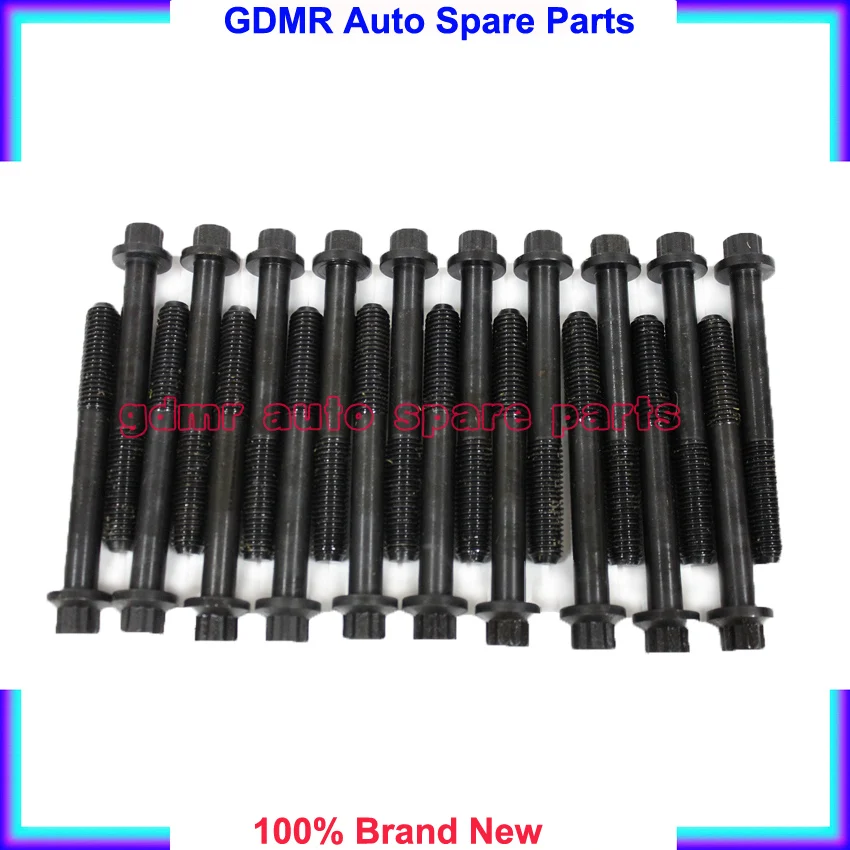 engine cylinder head bolt 4HF1 for Isuzu NPR 66 NPR 400 4.3D 1998-01