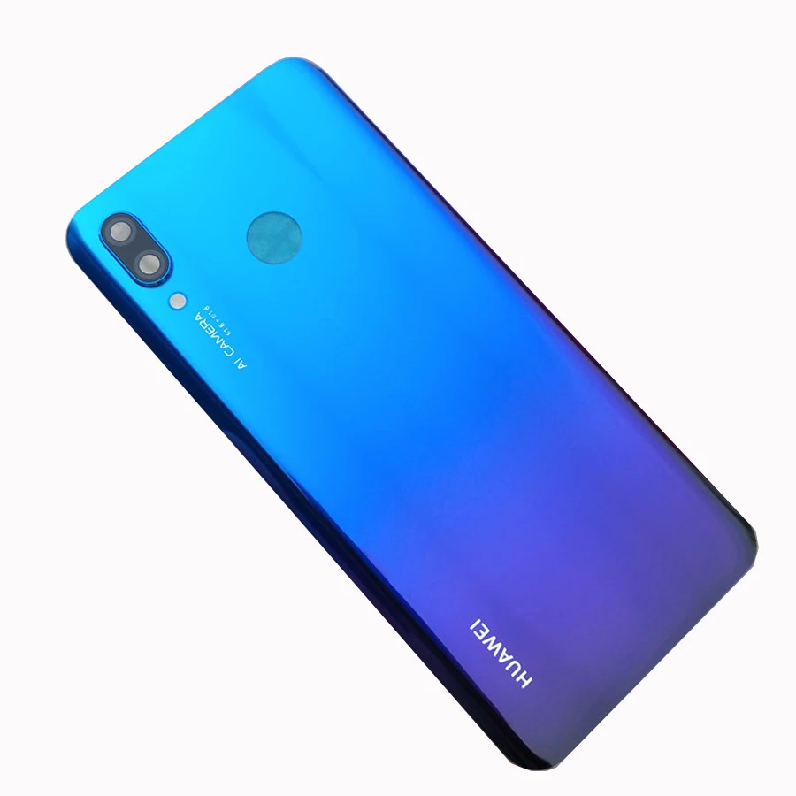 Оригинальная задняя крышка для huawei nova 3 Задняя стеклянная панель крышка батареи задняя дверь Корпус Замена nova 3+ клейкая PAR-LX1M TL00