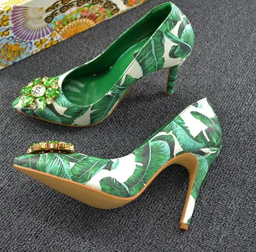 spring newest high heel shoes pointed 