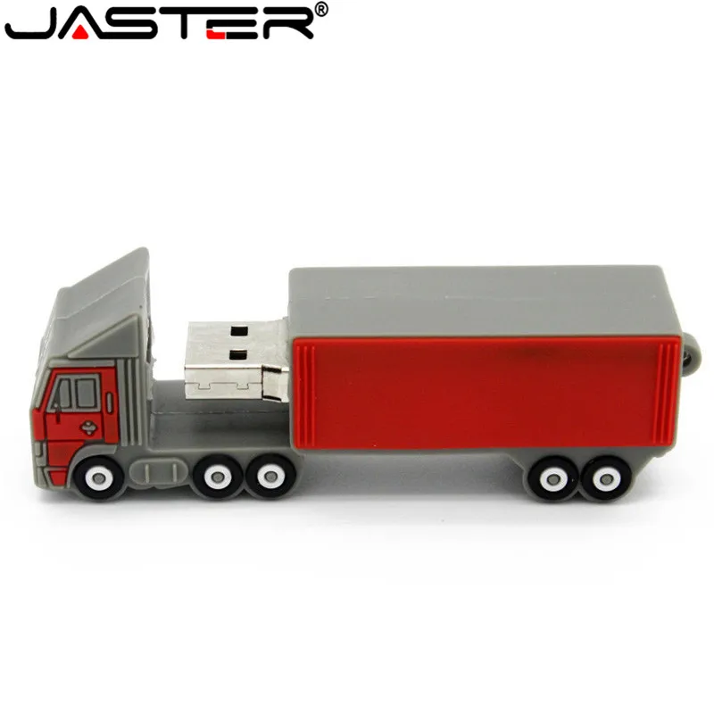 JASTER trailer Флешка флеш-накопитель 4 ГБ 16 ГБ 32 ГБ 64 Гб usb flash Big truck модель флеш-карты USB2.0 usb флешка персональный подарок