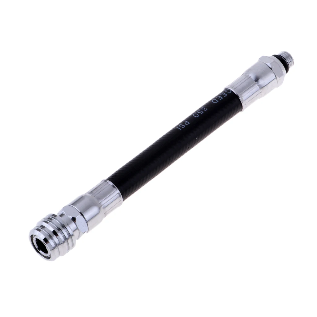 Scuba Diving Flexible Braided Hose Black Low Pressure Regulator Diver Octopus Hose 1st Stage Octopus