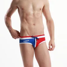 Новая мужская одежда для плавания низкая кипящая сексуальная сумка мужские плавки-трусы пляжные шорты купальный костюм мужские треугольные плавки для серфинга