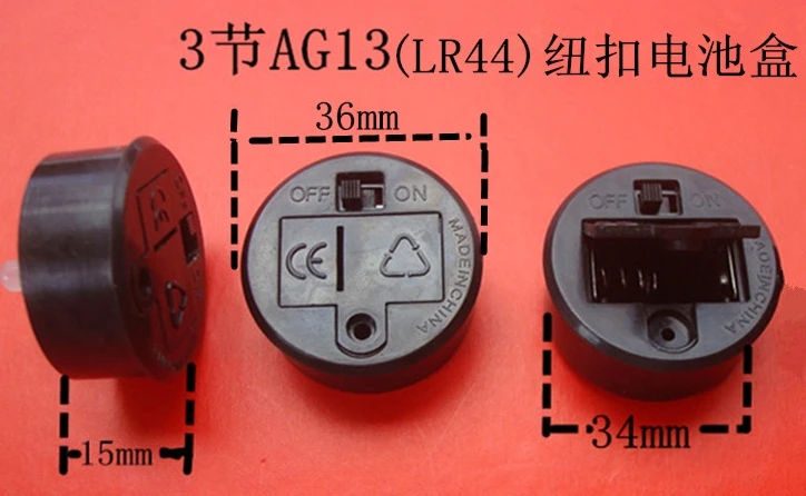 80 шт. LR44 держатель батареи AG13 аккумуляторные батареи